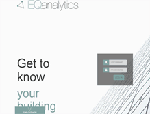 Tablet Screenshot of ieqanalytics.com